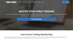 Desktop Screenshot of forex4noobs.com